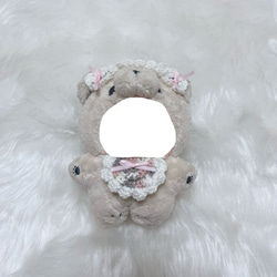 ぬい服 かぎ編み ヘドレ ヘッドドレス ＆ スタイ あみぐるみ NIJIGEN