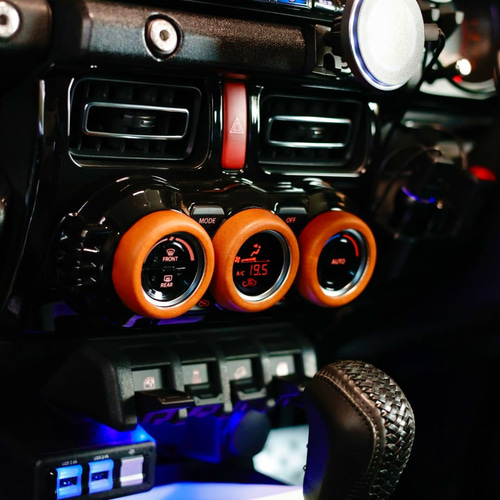 ジムニー JB64 JB74用 エアコンダイヤルカバー その他インテリア雑貨