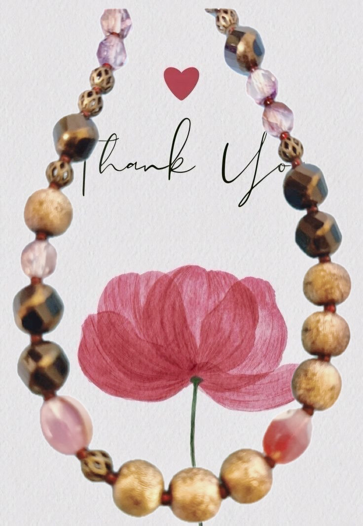 ヨーロッパビーズネックレス