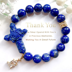 ✧₊⁎一点のみ˚✧₊⁎ ラブラドライト王冠ユニコーンちゃん希少石サゲニ