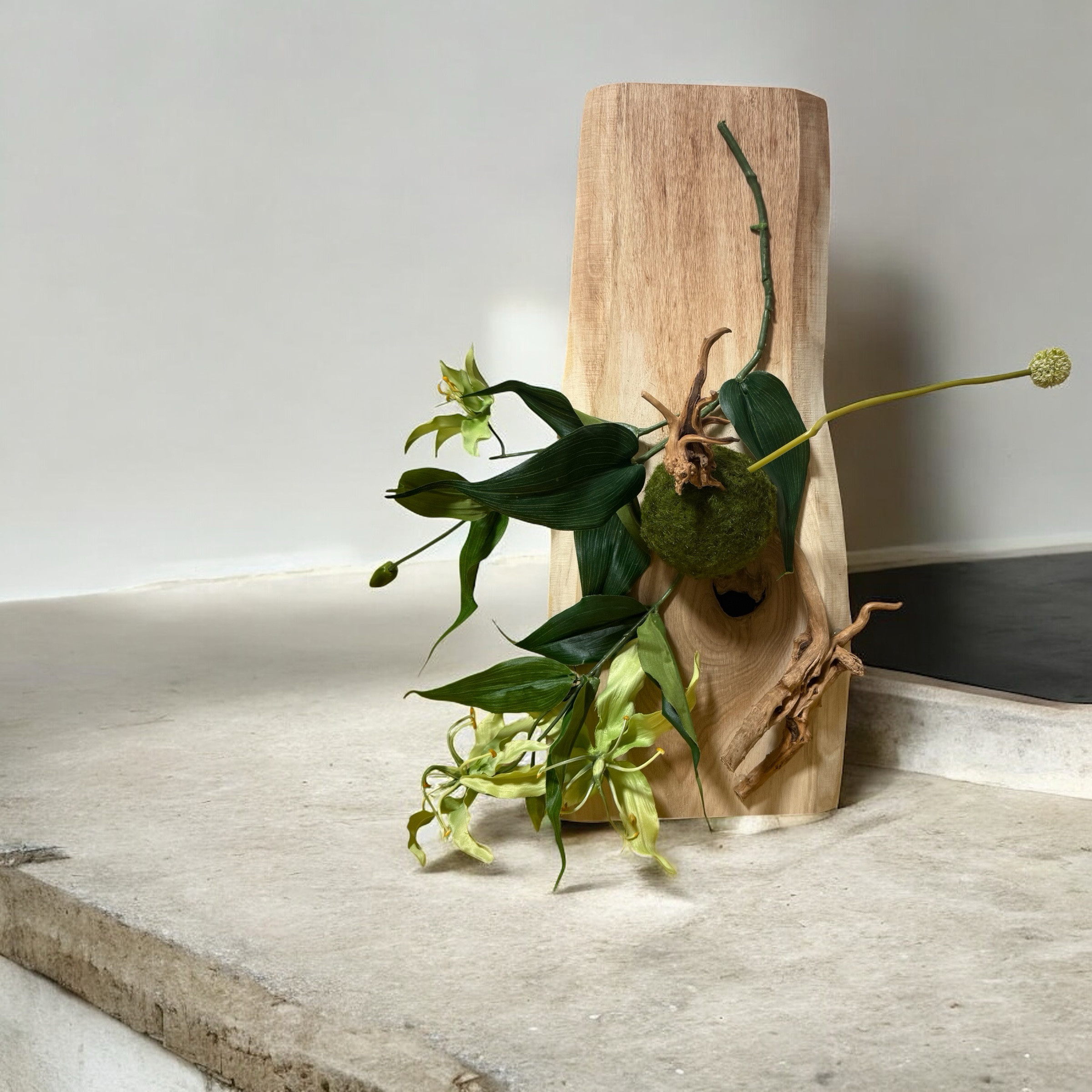 フェイクグリーン×壁掛け　ウォールアート　モスアート　観葉植物