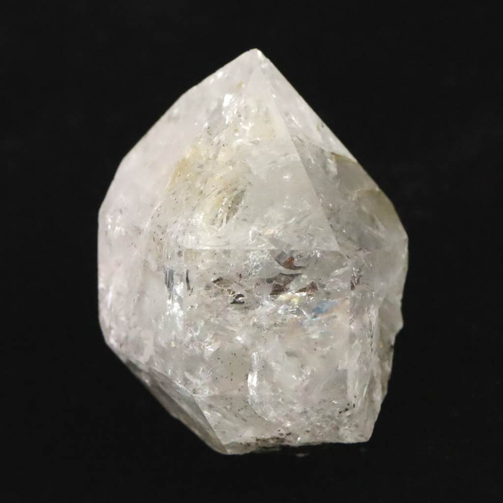 米国NY州産 ハーキマーダイヤモンド 27mm原石  エレスチャル  10.99g #50649