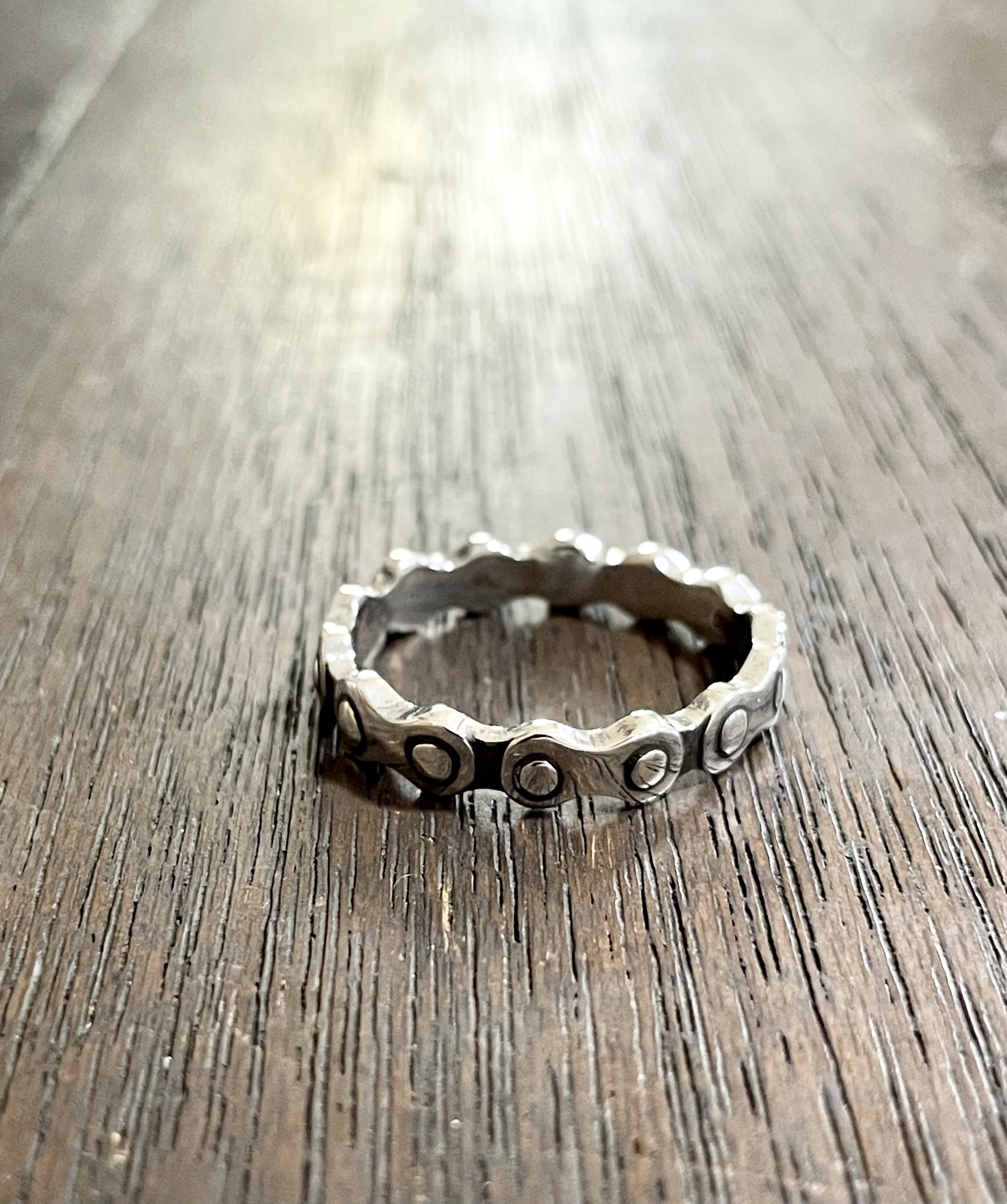 "Chain Ring" SV925 チェーン 自転車 バイク リング 指輪