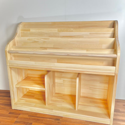 rika様 絵本棚、おもちゃ棚セット 100日発送 棚・シェルフ