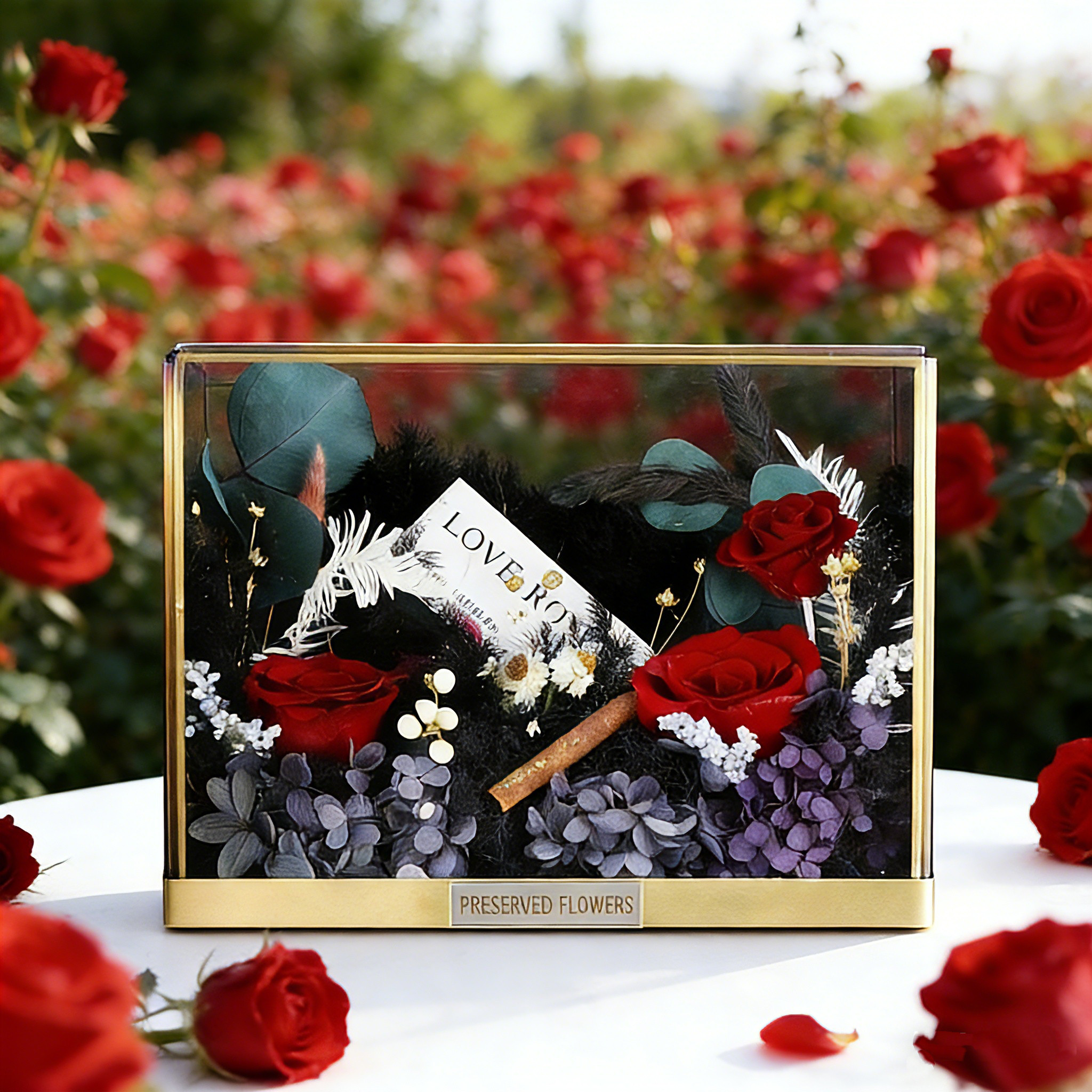 花飾り 玄関に飾る バラ 薔薇 ローズ、フランス メイラード風、プリザーブドフラワー、アレンジメント、結婚祝い 記念日