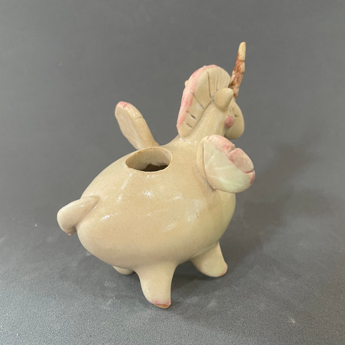 干支の置物③』ペガサス ユニコーン 午年 令和8年 2026 ウマ 馬 来福