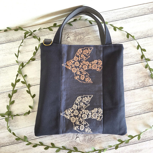 ミナペルホネン[直営店限定] オデッセイodyssey 綿羊革黒 バッグ