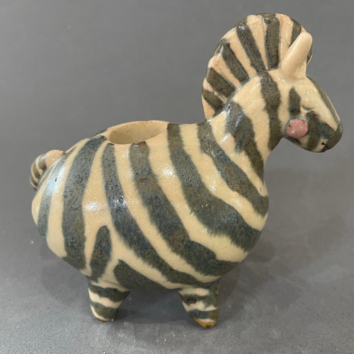 干支の置物④』シマウマ 午年 令和8年 2026 ウマ 馬 来福 玄関飾り