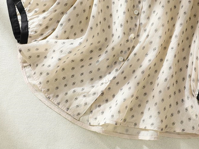 通勤 薄手 大きいサイズ トップス ブラウス きれいめ レディース【受注】