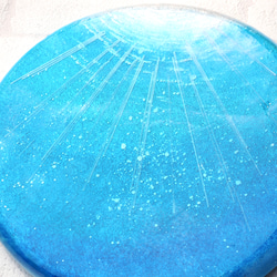 〜海の中からの景色〜 〈レジンアート〉〈レジン〉〈海アート〉 3枚目の画像