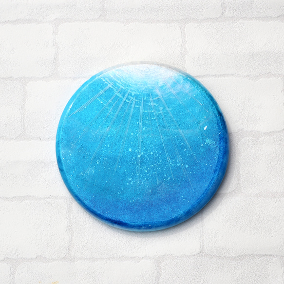 〜海の中からの景色〜 〈レジンアート〉〈レジン〉〈海アート〉 1枚目の画像