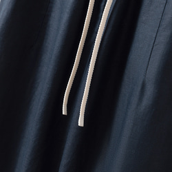 ★立即出貨★ 四季皆宜的舒適闊腿褲。抗皺長褲。藏藍色。 250904-2 第5張的照片