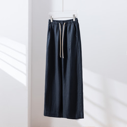 リネンのもんぺ オフホワイト ロングパンツ nuuMonpe 通販