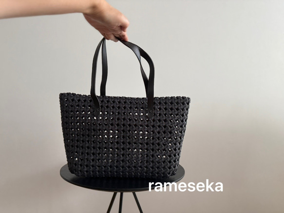 秋限定2025  お出かけかごバッグ　秋色限定4個　 2枚目の画像