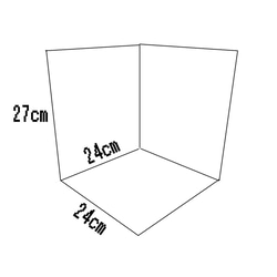 背景撮影ボード（ブルー花柄×グレー）【ドールハウス】 2枚目の画像