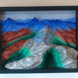 立体絵画の「時を考える人」(3D painting) 絵画 山川善作 通販