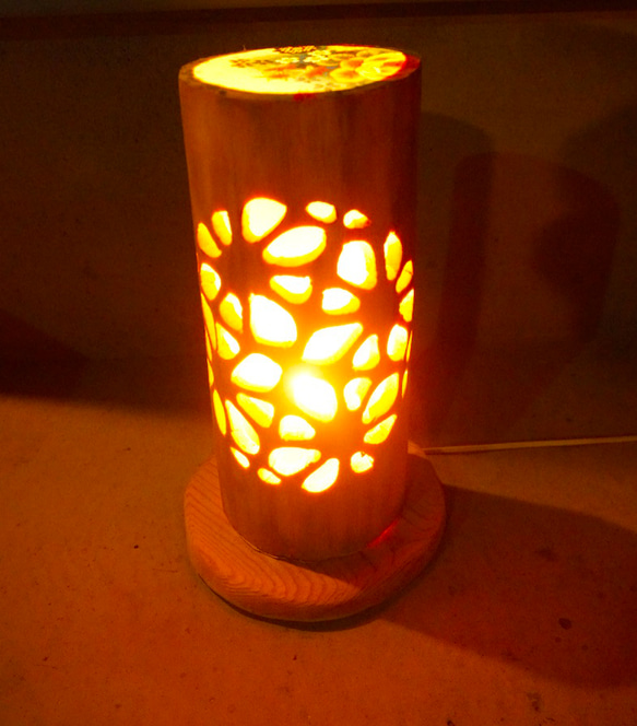 ◆竹灯り・竹あかり・竹灯籠　 ～～ 癒しの灯り ★hikari★～～ 2枚目の画像