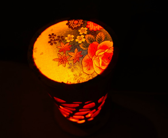 ◆竹灯り・竹あかり・竹灯籠　 ～～ 癒しの灯り ★hikari★～～ 3枚目の画像