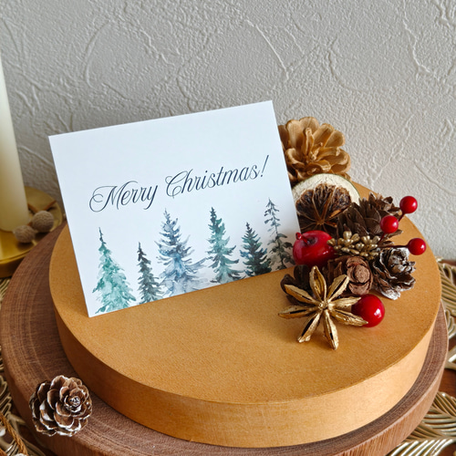 木の実の飾り台 ナチュラルクリスマス2025 超早割 リース インテリア