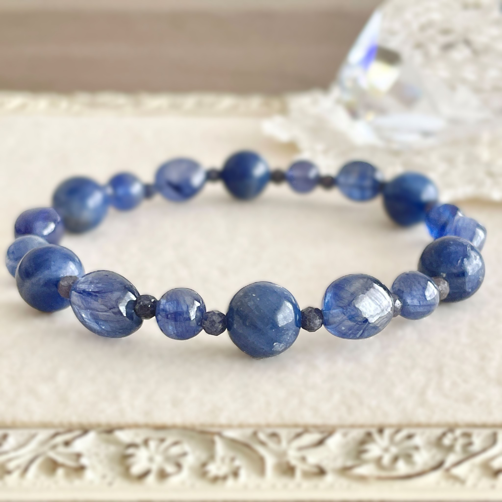 manulo ブルーサファイアのブレスレット　spb-b-2509-01