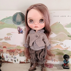 ブライスアウトフィット ブルー系のセット その他人形 bambina 通販