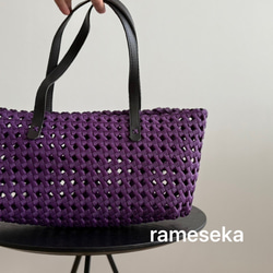 秋限定2025   気軽にお出かけかごバッグ！秋色限定5個　 9枚目の画像