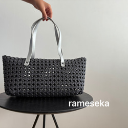 秋限定2025   気軽にお出かけかごバッグ！秋色限定5個　 8枚目の画像