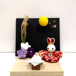 お月見　かぐや姫　ちりめん細工　季節の彩り　秋 Amazon.co.jp: お月見 かぐや姫 ちりめん細工 季節の彩り 秋