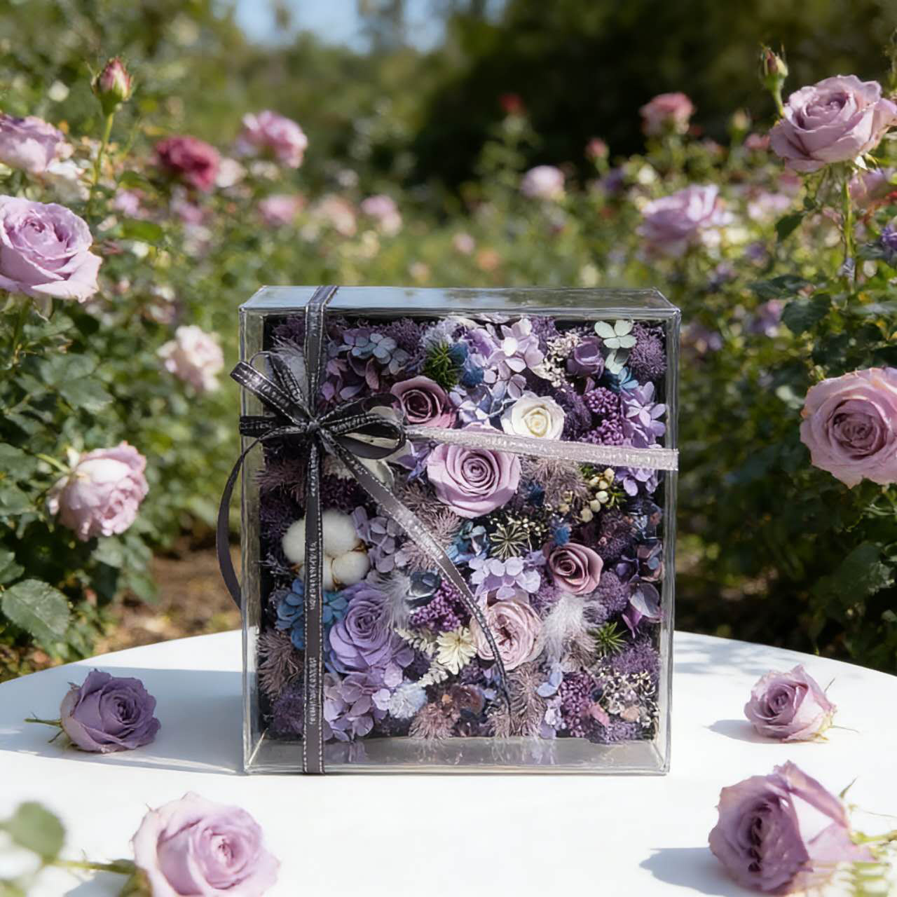 花飾り 玄関に飾る バラ 薔薇 ローズ、美の形、プリザーブドフラワー、ドライフラワー、アレンジメント、開店 開業祝い