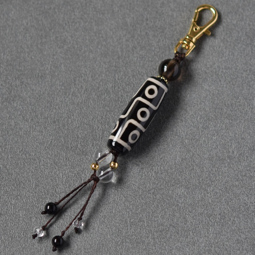 専用品　【一点限り】 上肯九眼天珠のみ 上肯紅天珠‼️西蔵老礦紅玉髄九眼天珠（巾着付）