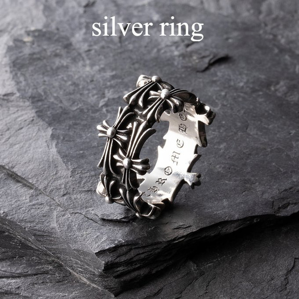 クロムハーツ セメタリークロスリング シルバー 19号 silver
