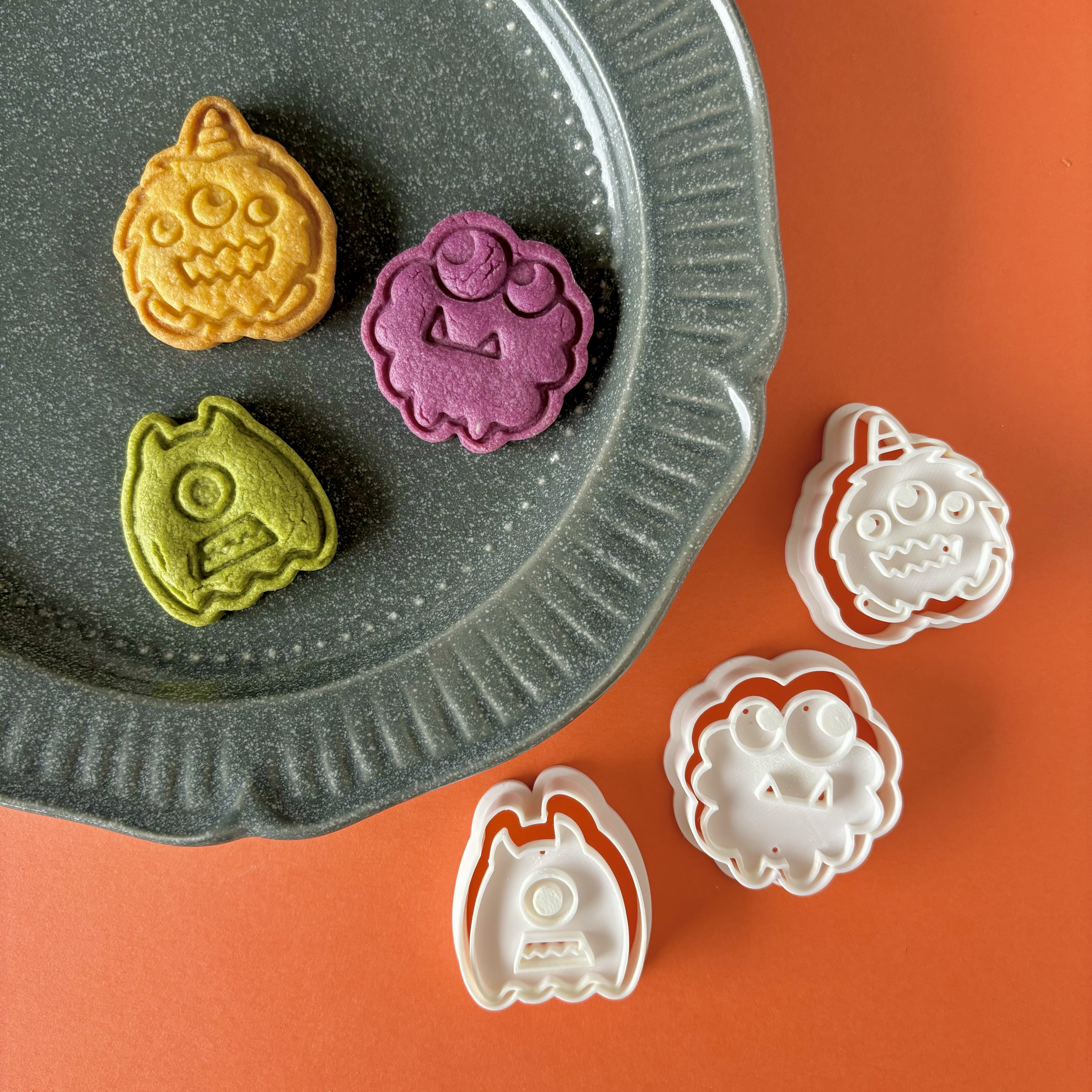 クッキー型　2点 Amazon | 葉っぱ 秋の植物 小さいクッキー4点セットクッキー型