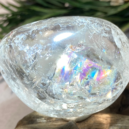 万華鏡✨ レインボークォーツ クリスタル 水晶 原石 タンブル 天然石