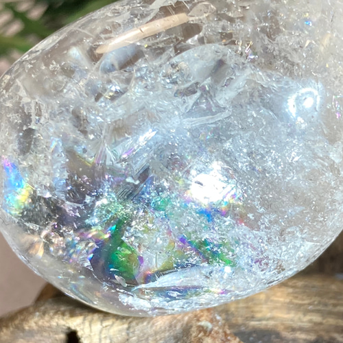 万華鏡✨ レインボークォーツ クリスタル 水晶 原石 タンブル 天然石