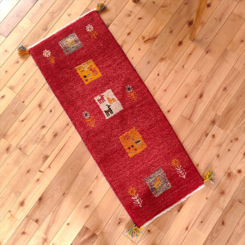 ギャベ絨毯ミニ ギャッベ（ギャベ）専門店 インプレッションオブギャッベ