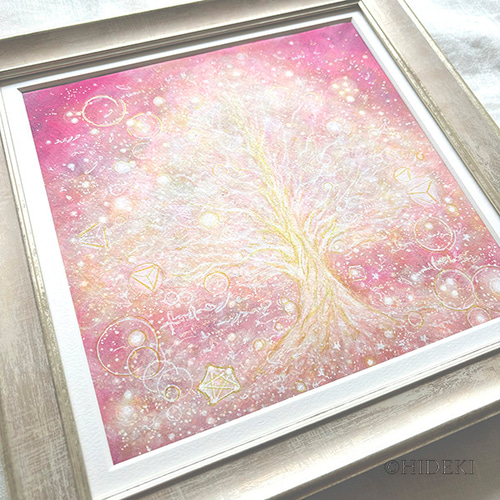 10｜原画 一点物 幻想的な抽象画｜ナチュラル ヒーリング シンプル アート 6f9d58bf2f023d95de7c3c2102afd9