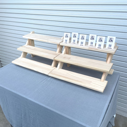 ☆マルシェ用ブースセット☆【折りたたみ什器6点セット横幅45cm】刻印