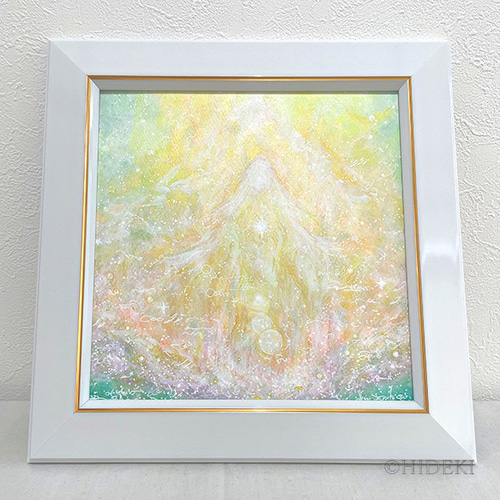 ヒーリングアート抽象画｜Blessing of the Earth｜レムリアのヒカリ