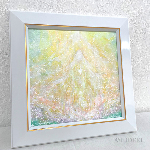 ヒーリングアート抽象画｜Blessing of the Earth｜レムリアのヒカリ