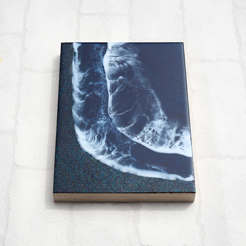 夜の海〜 〈レジン〉〈レジンアート〉〈海アート〉 絵画 aki 通販