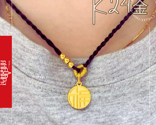 限定K24K18ゴールドネックレス 牛ウシペンダントトップ 限定K24K18ゴールドネックレス 牛ウシペンダントトップ