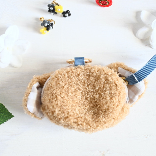 miniミニポーチ トイプードルちゃん ポーチ アトリエキューン 通販