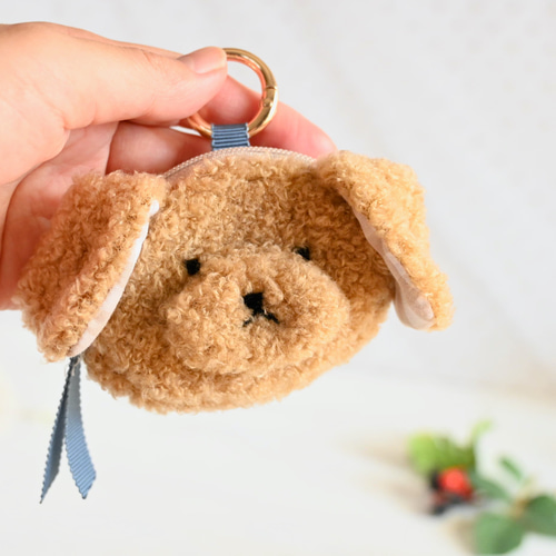 miniミニポーチ トイプードルちゃん ポーチ アトリエキューン 通販