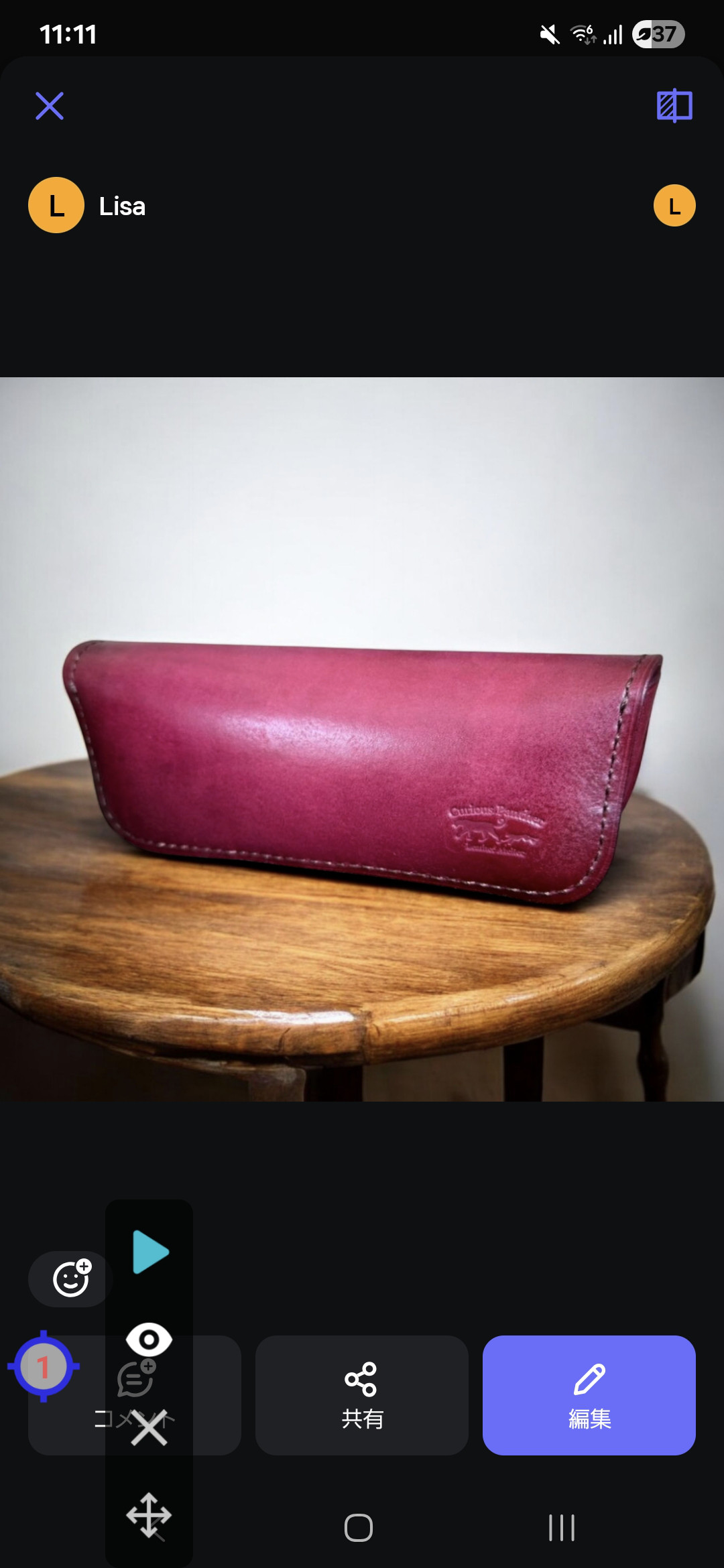 【 革のハードメガネケース】送料無料　刻印無料　レディース　メンズ　革眼鏡ケース　革メガネケース　レザーメ