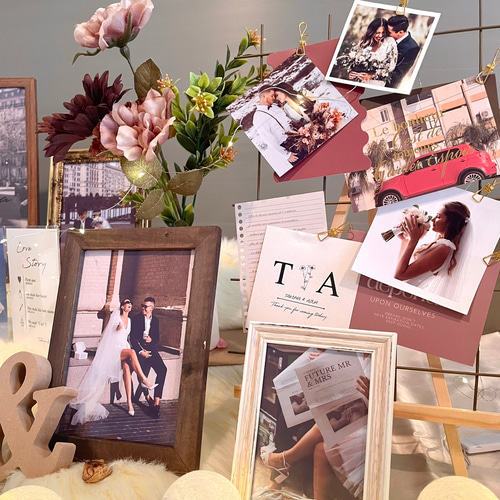 新作】秋冬婚 ウェルカムスペースセット おまとめ 装飾 小物一式