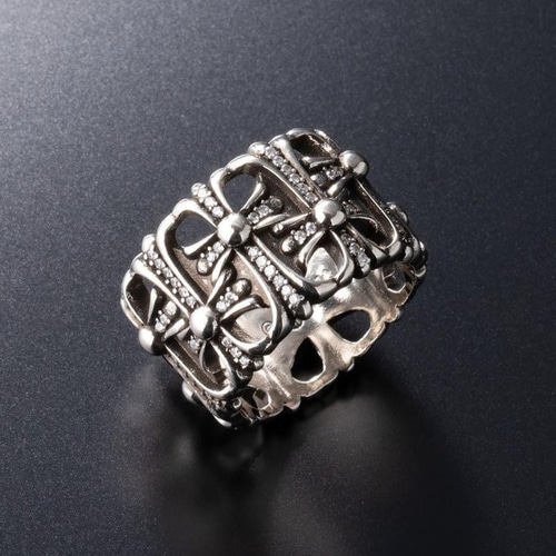 シルバー セメタリークロスリング クロスリング 指輪 リング 82 指輪