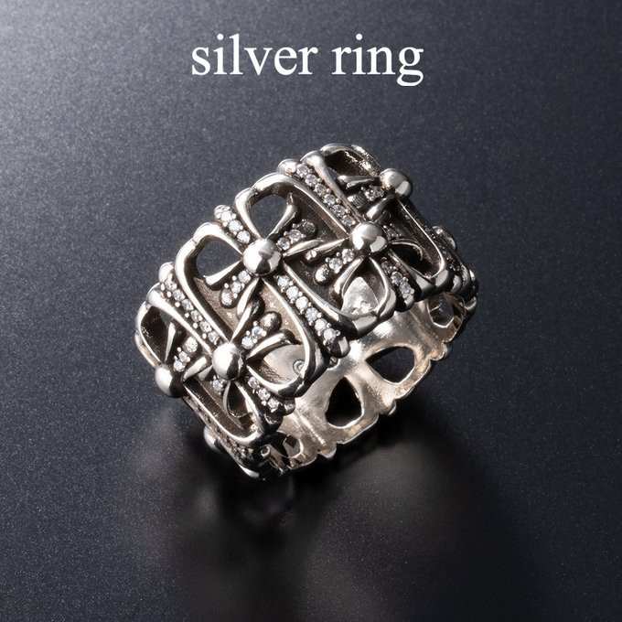 シルバー セメタリークロスリング クロスリング 指輪 リング 82