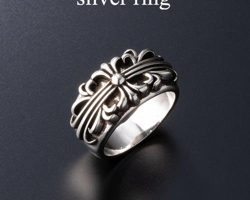 AR791(M) シルバー クロスデザインリング　証明書あり AR791(M) シルバー クロスデザインリング 証明書あり - メルカリ