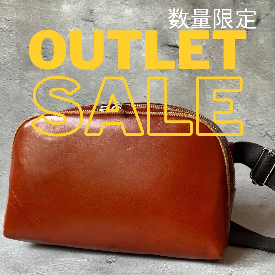 【数量限定OUTLET SALE50％off】フォカッチャ コロネット ボディバッグ本革 大容量 斜めがけバッグ 軽量