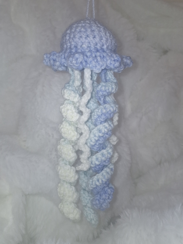 オーダーで作ります ハンドメイド くらげのあみぐるみ ぬいぐるみ